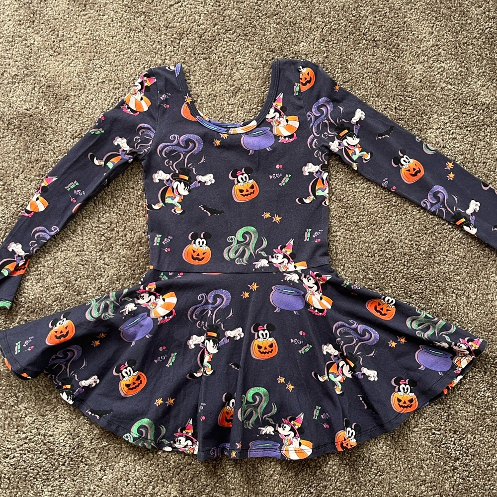 Wild Rich Kids Leotard Dress Long Sleeve Disney Halloween